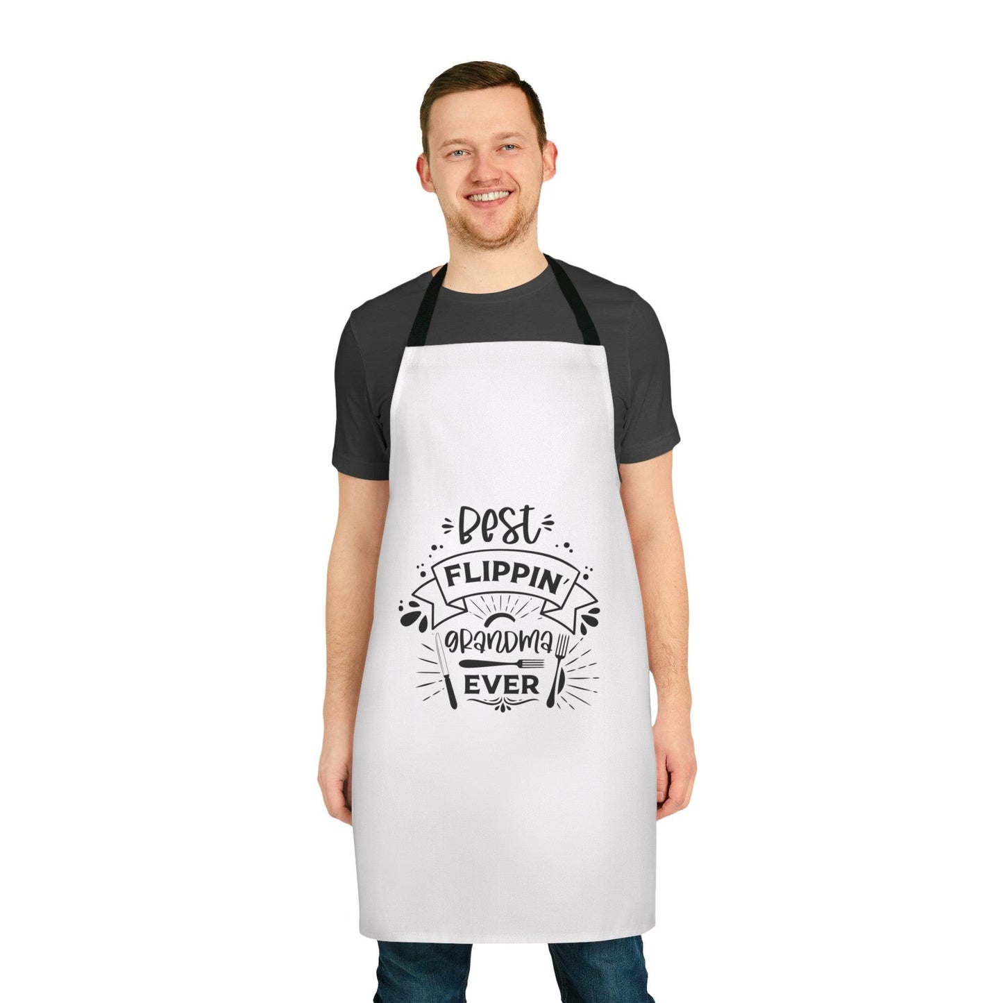 Grandma Kitchen Apron Best Flippin' Grandma - Mallard Moon Gift Shop