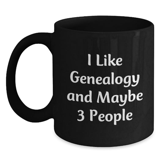 Genealogy Enthusiast Funny Mug Gifts from Family for Genealogy Friends and Family - Main