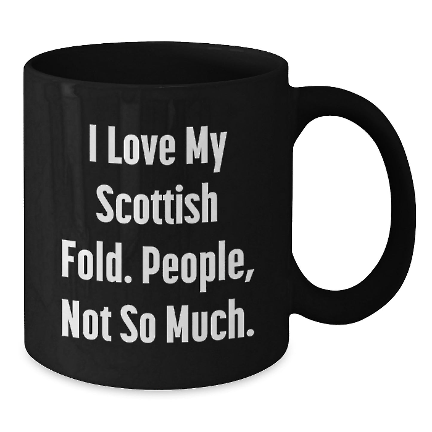 Scottish Fold Cat Lovers Funny Gifts from Friends to Family Birthday Unique Scottish Fold Cat Mugs - Additional