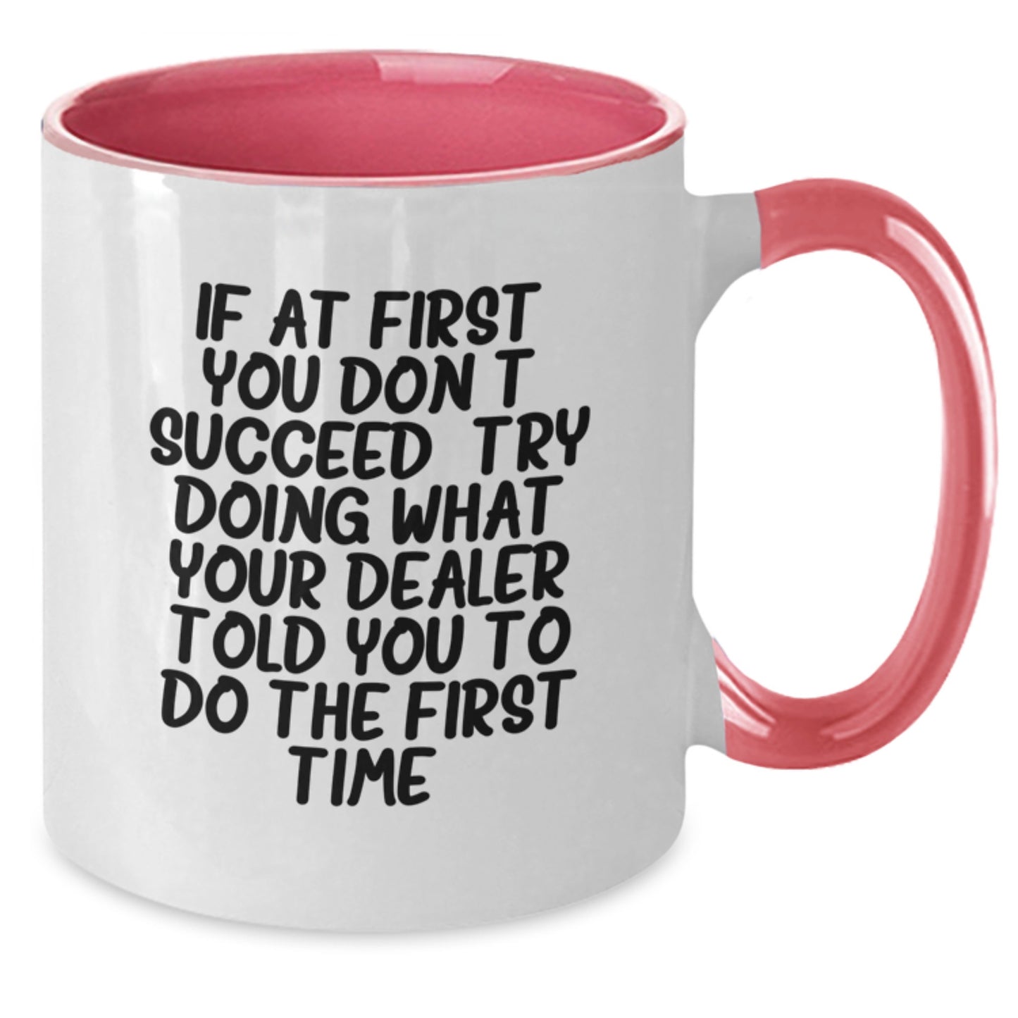 Funny Dealer Two Tone Coffee Mug Gifts from Men to Dealer, Best Christmas Unique Gifts - Additional