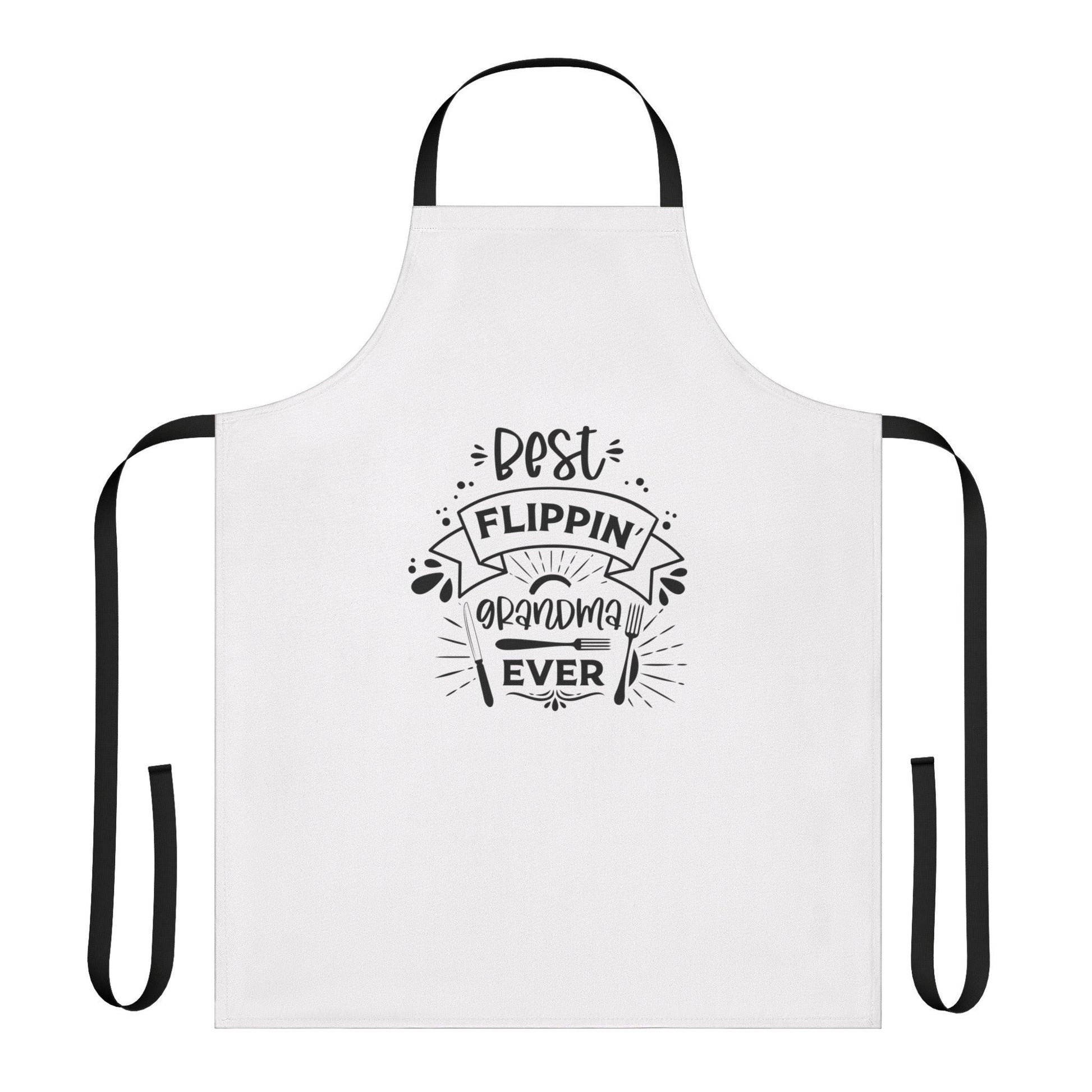 Grandma Kitchen Apron Best Flippin' Grandma - Mallard Moon Gift Shop