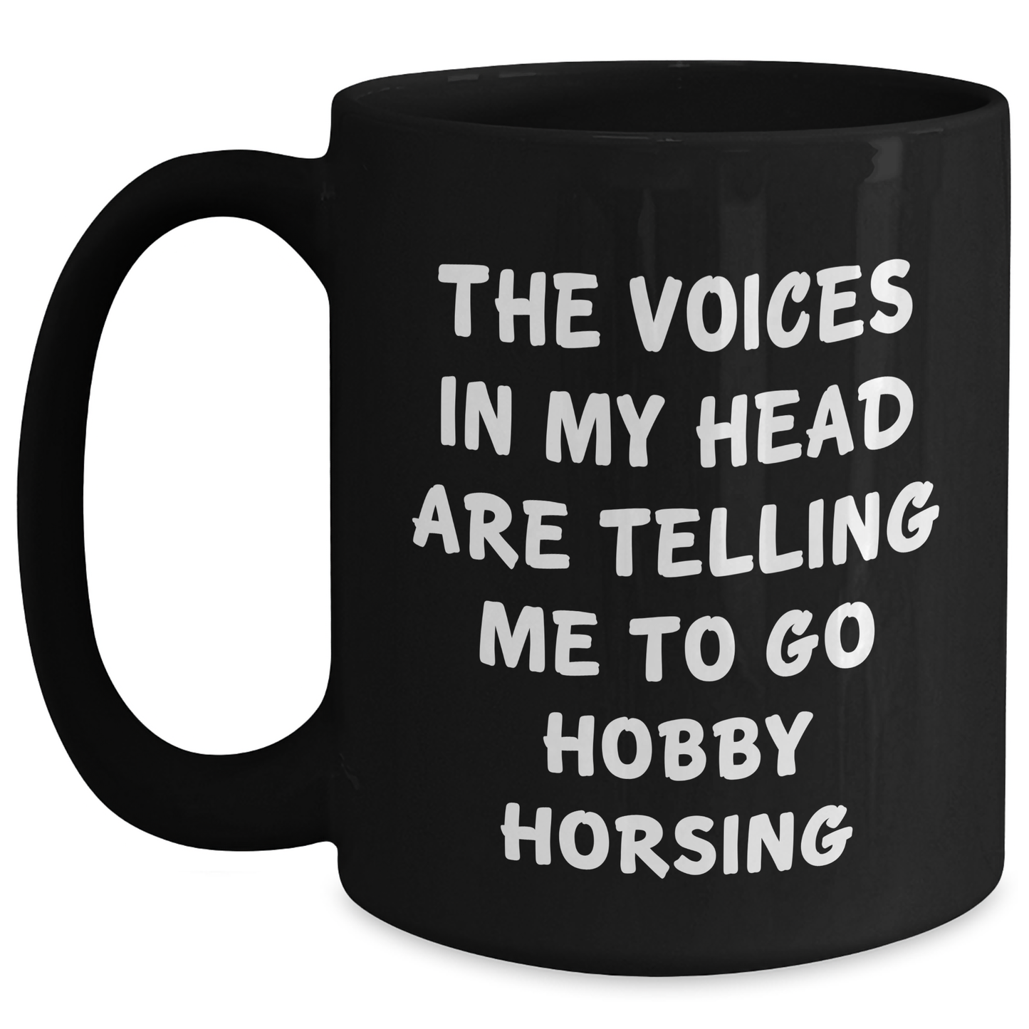 Hobby Horsing Gifts from Men to Hobby Horsing Friends - Funny Quote Coffee Mug for Father's Day - Main