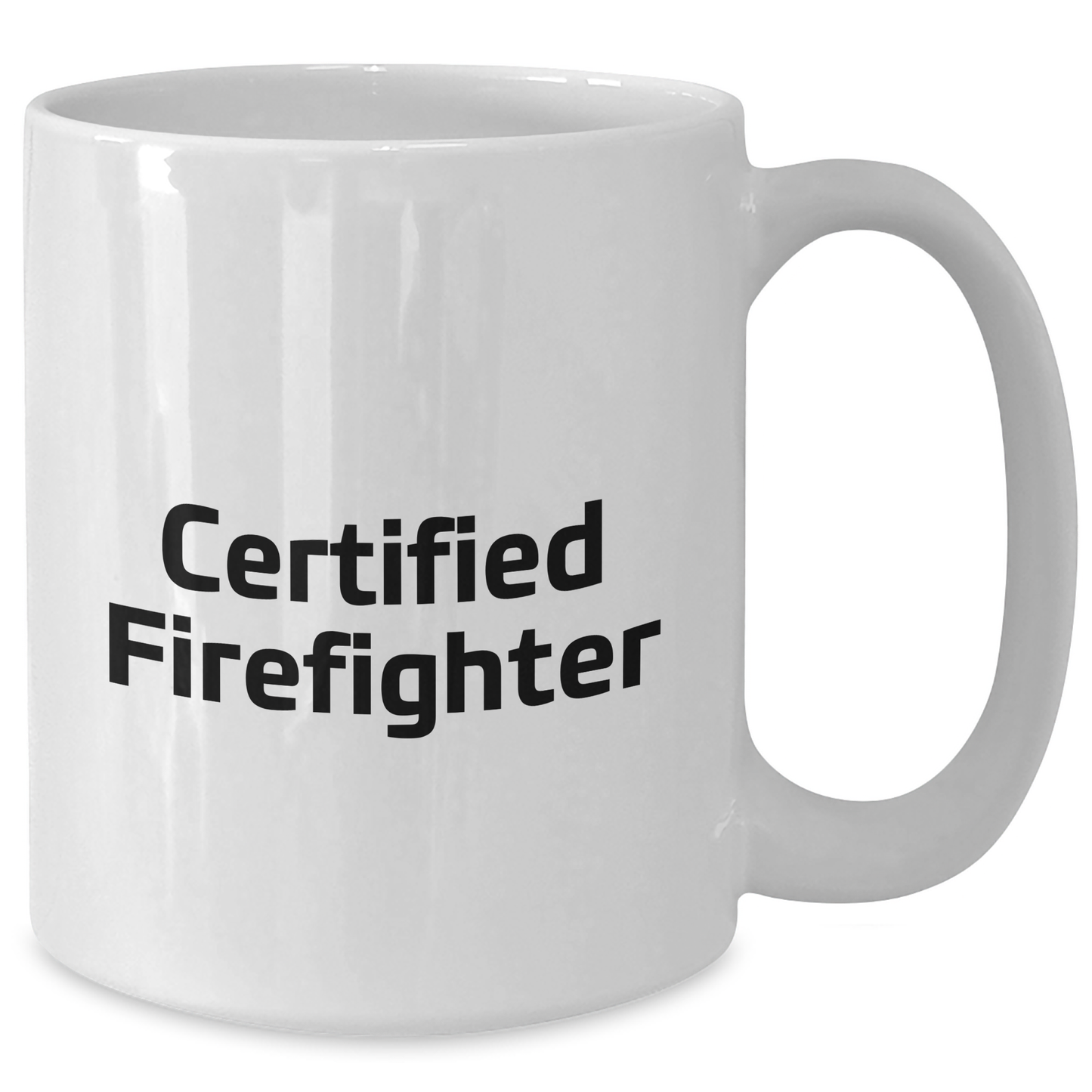 Firefighter Gifts for Mom - Funny Quote White Coffee Mug, Gifts from Family to Firefighter's Wife, Mother's Day Unique Gifts - Additional