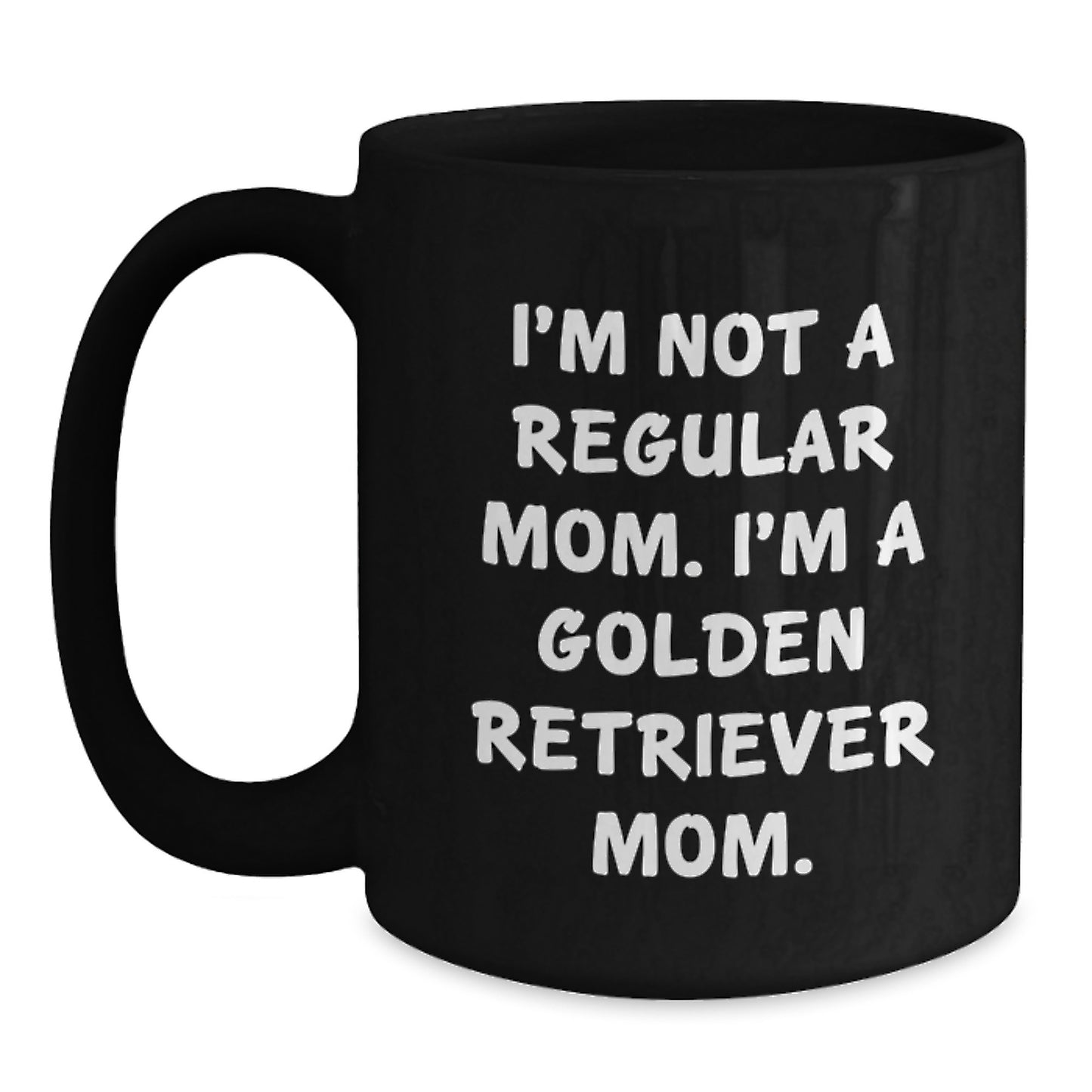 Funny Golden Retriever Dog Mom Gifts - Birthday Unique Mugs for Coffee Lovers from Family and Friends to Golden Retriever Dog Owners - Main
