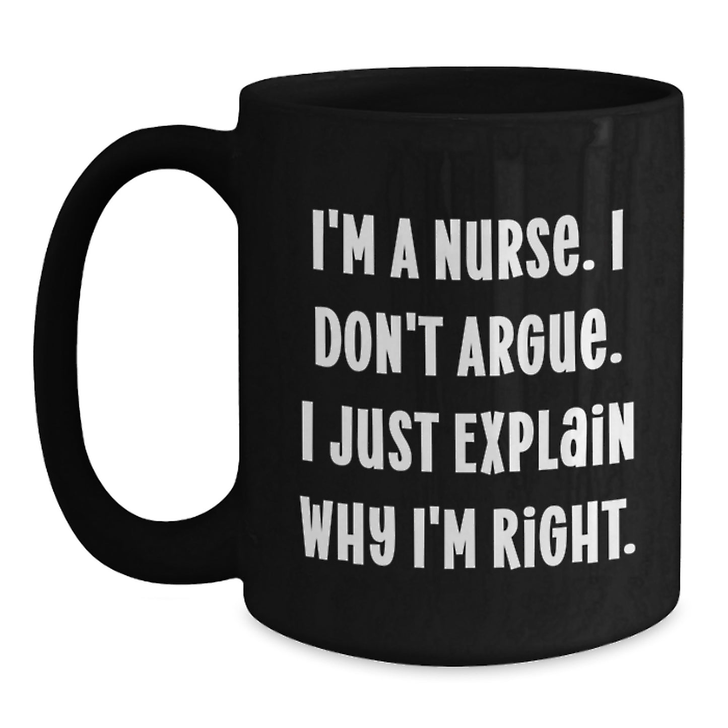 Funny Nurse Gifts Christmas Unique Mugs for Nurse Friends from Family - Main