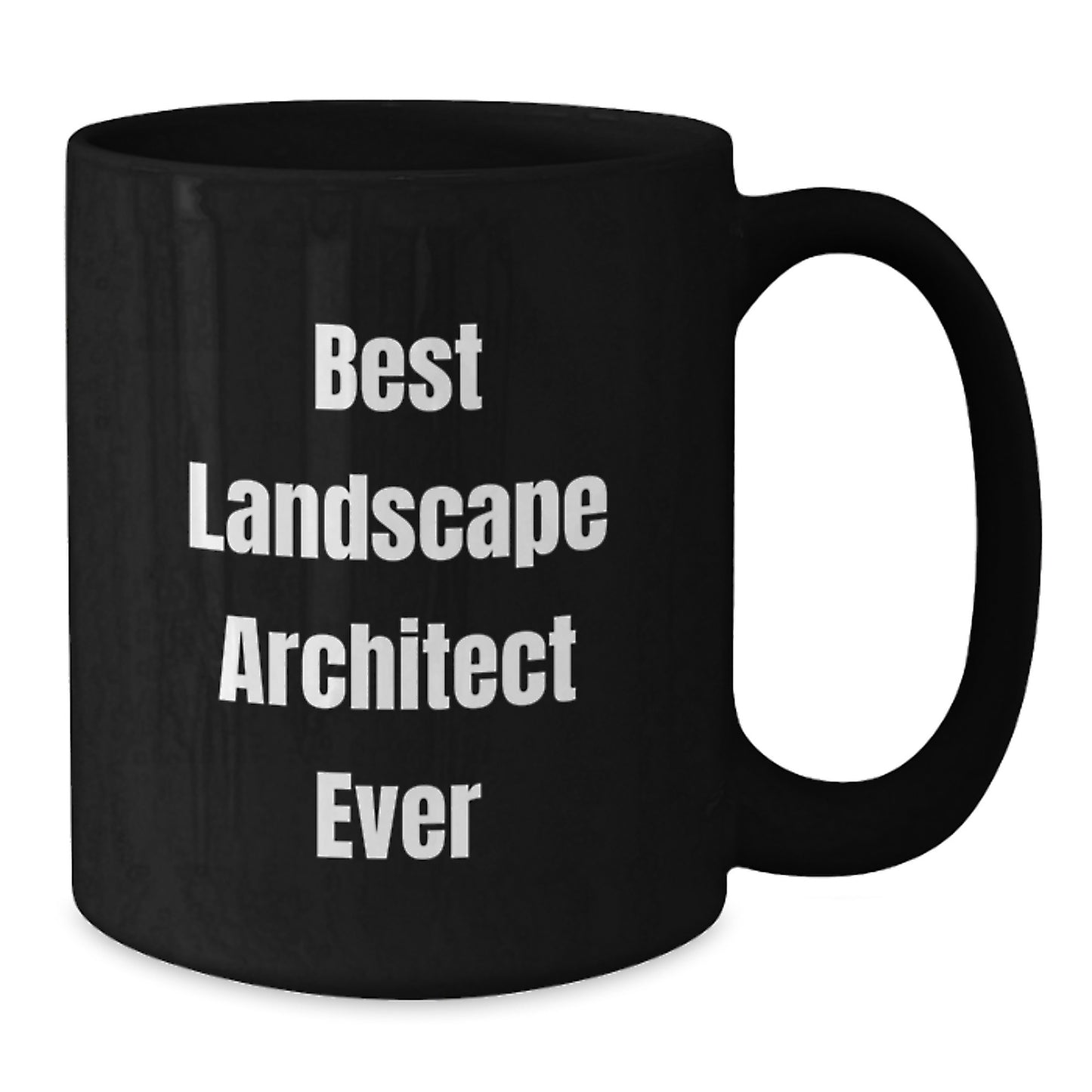 Funny Landscape Architect Gifts from Family to Best Landscape Architect Ever for Graduation Unique Gifts, Black Coffee Mug - Additional