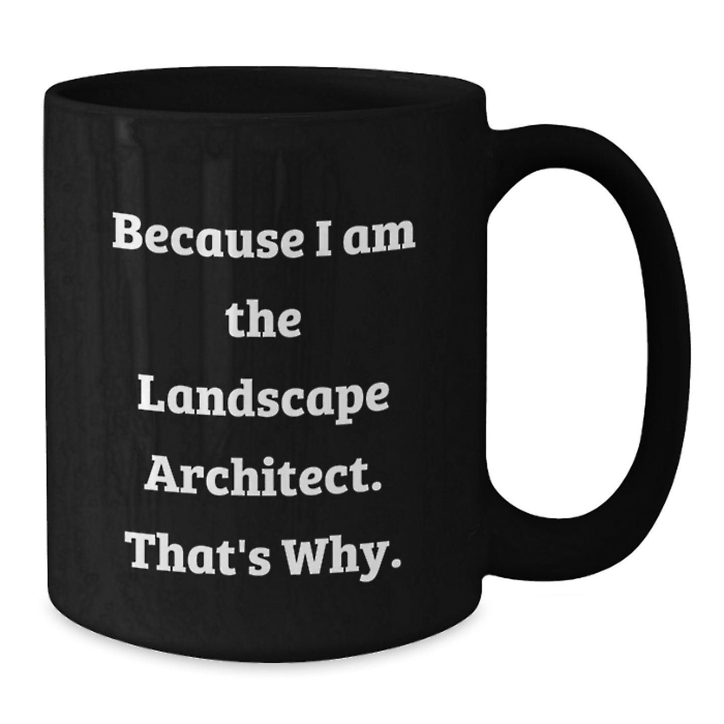 Landscape Architect Funny Quote Black Coffee Mugs Gifts from Friends to Landscape Architect Graduation Unique Gifts - Additional
