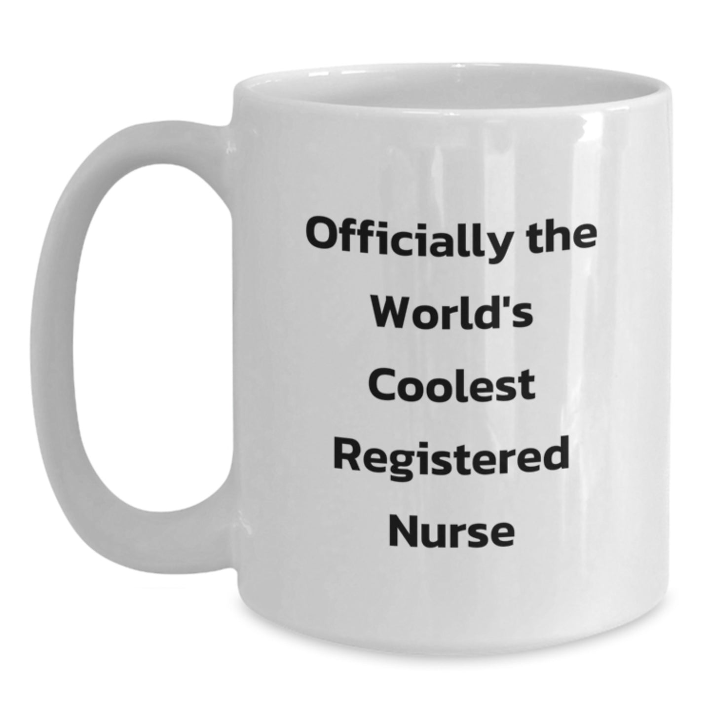 Funny Gifts for Registered Nurses, Officially The World's Coolest RN Christmas Unique Gifts from Friends, Family, Coworkers, Men, Women - Main
