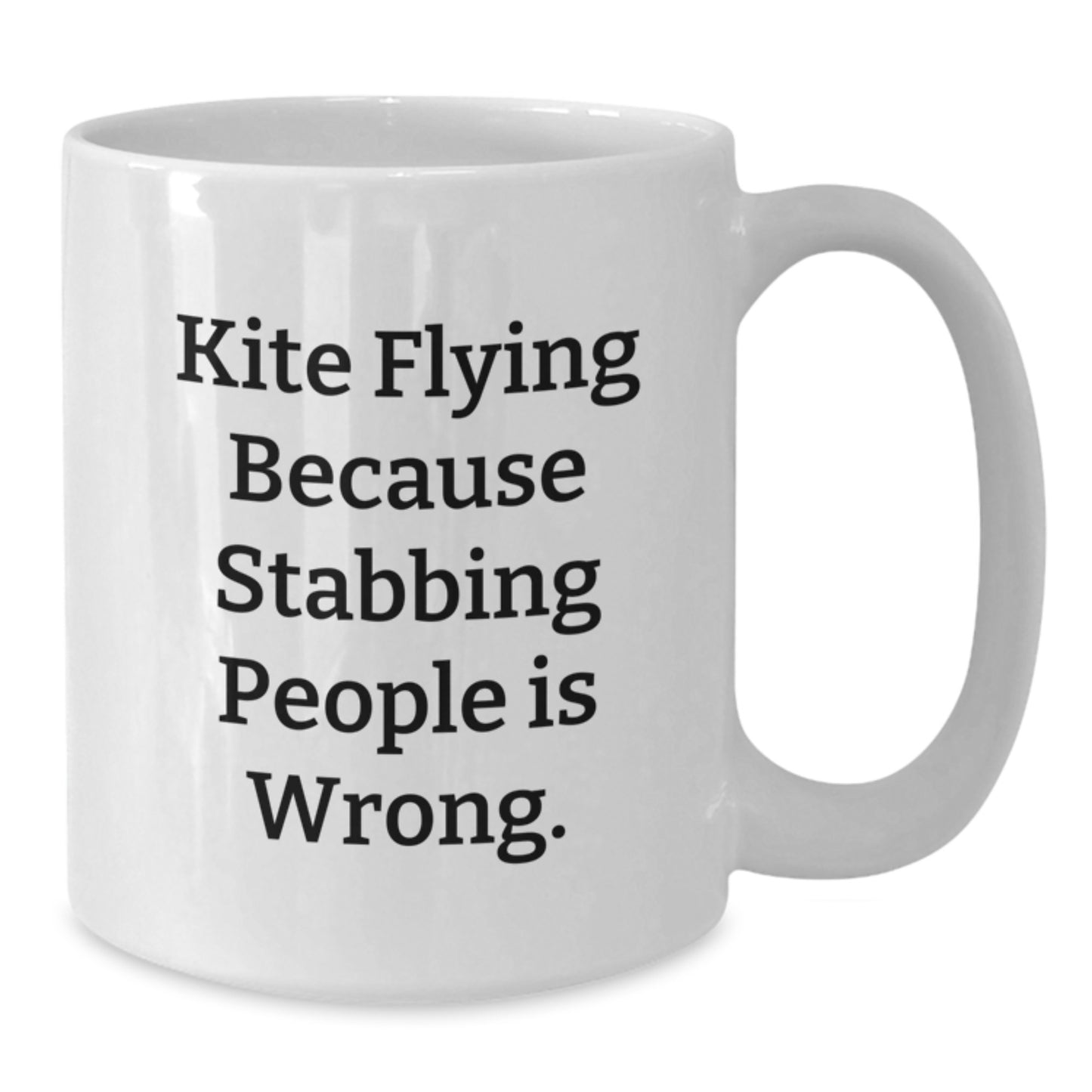 Kite Flying Fun White Coffee Mug, Gifts from Friends, Gifts for Kite Flying Enthusiasts, Birthday Unique, Funny Quote - Additional