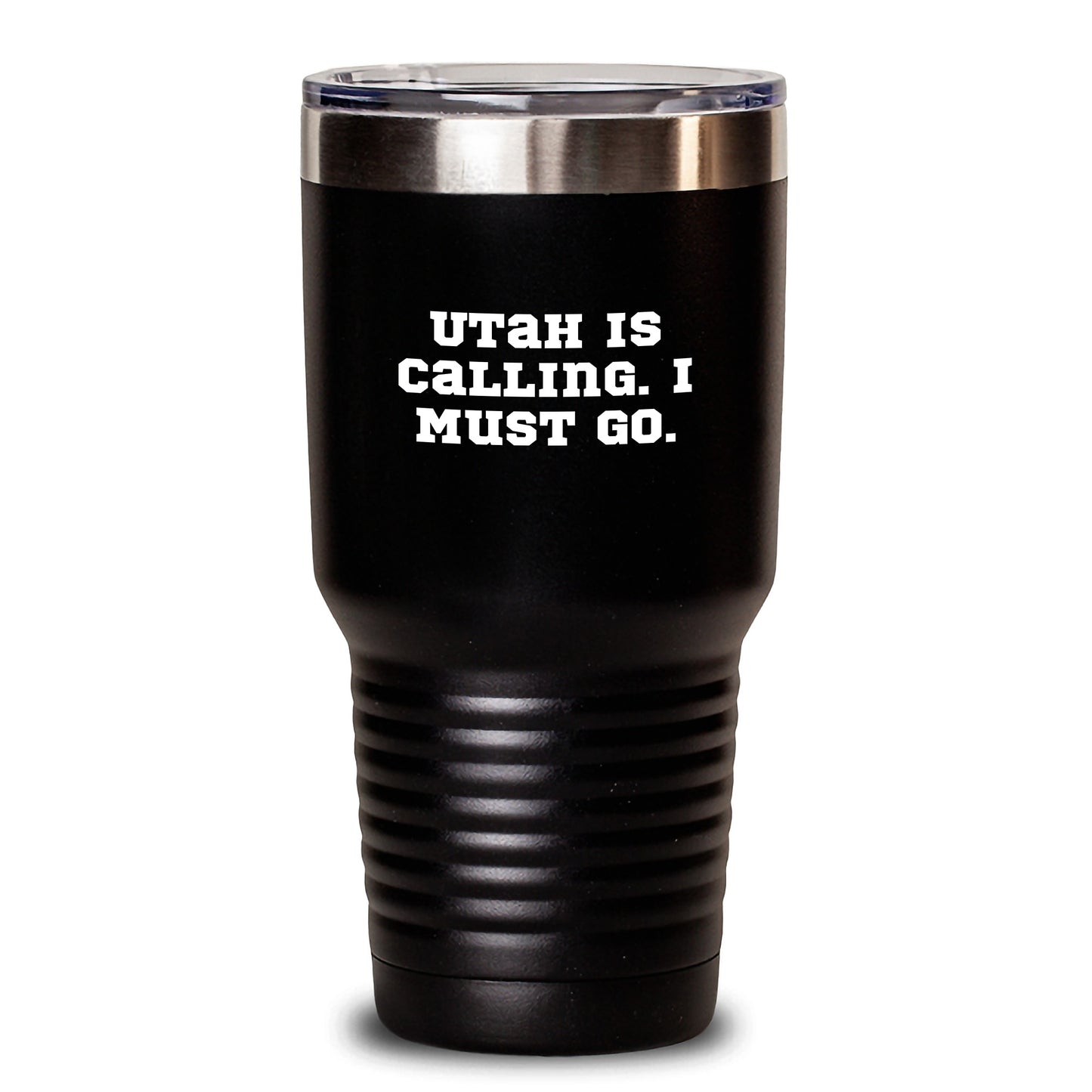 Utah Calling Gifts from Friends - Funny Quote Tumbler, Birthday Unique Gifts for Utah Lovers, 20oz or 30oz Stainless Steel Tumbler with Lid - Main