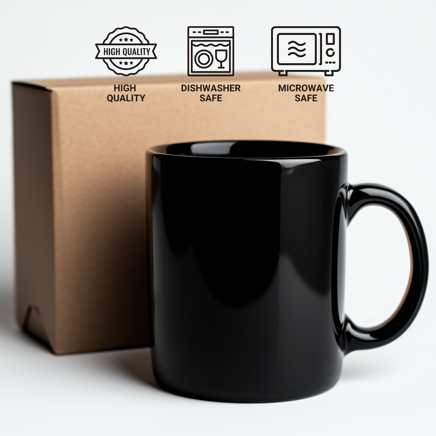 Funny Concierge Gifts for Mother's Day - Black Coffee Mug, Gifts from Friends, Unique Unique Gifts - Additional