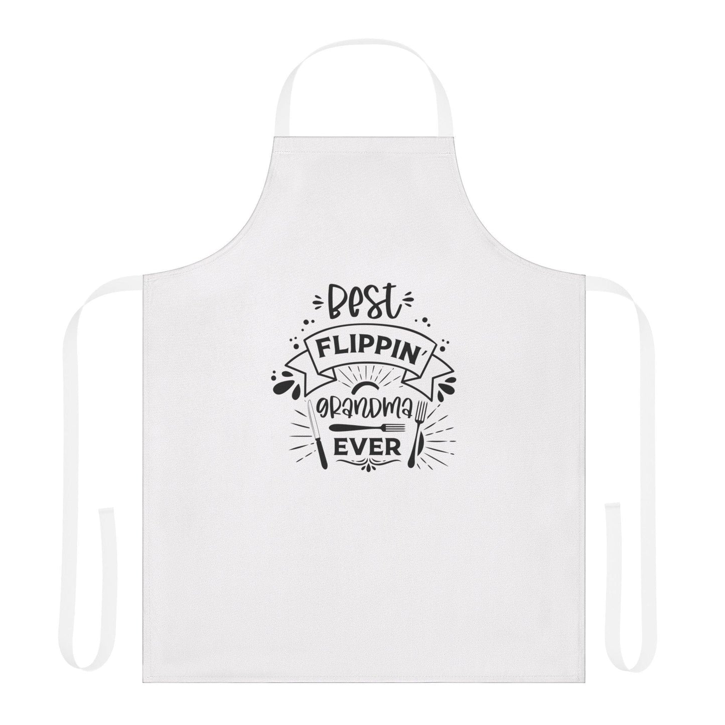 Grandma Kitchen Apron Best Flippin' Grandma - Mallard Moon Gift Shop