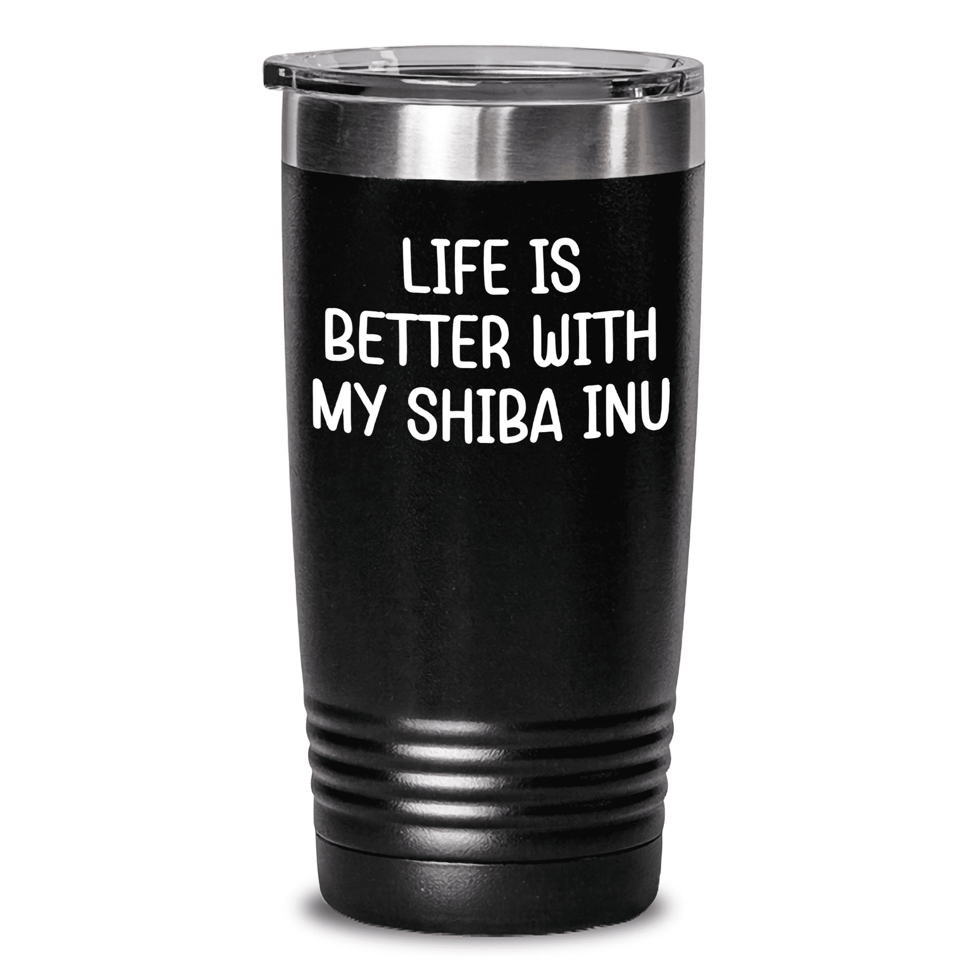 Life Is Better with My Shiba Inu Gifts from Mom for Mother's Day 20oz Tumbler - Mallard Moon Gift Shop