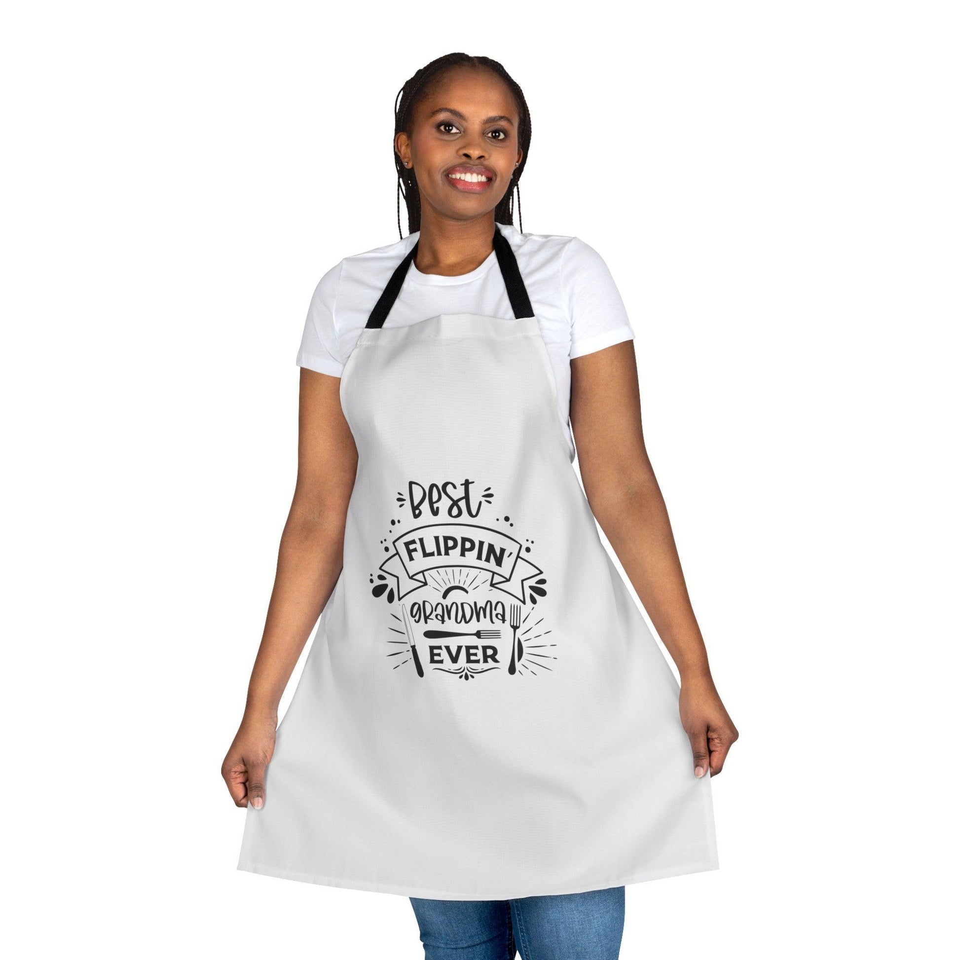 Grandma Kitchen Apron Best Flippin' Grandma - Mallard Moon Gift Shop