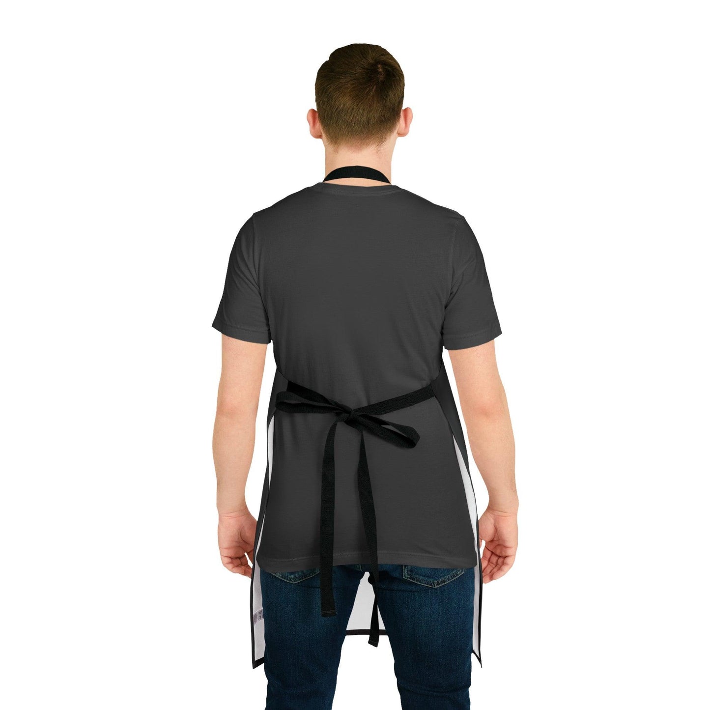 Beer and BBQ Black Apron - Mallard Moon Gift Shop