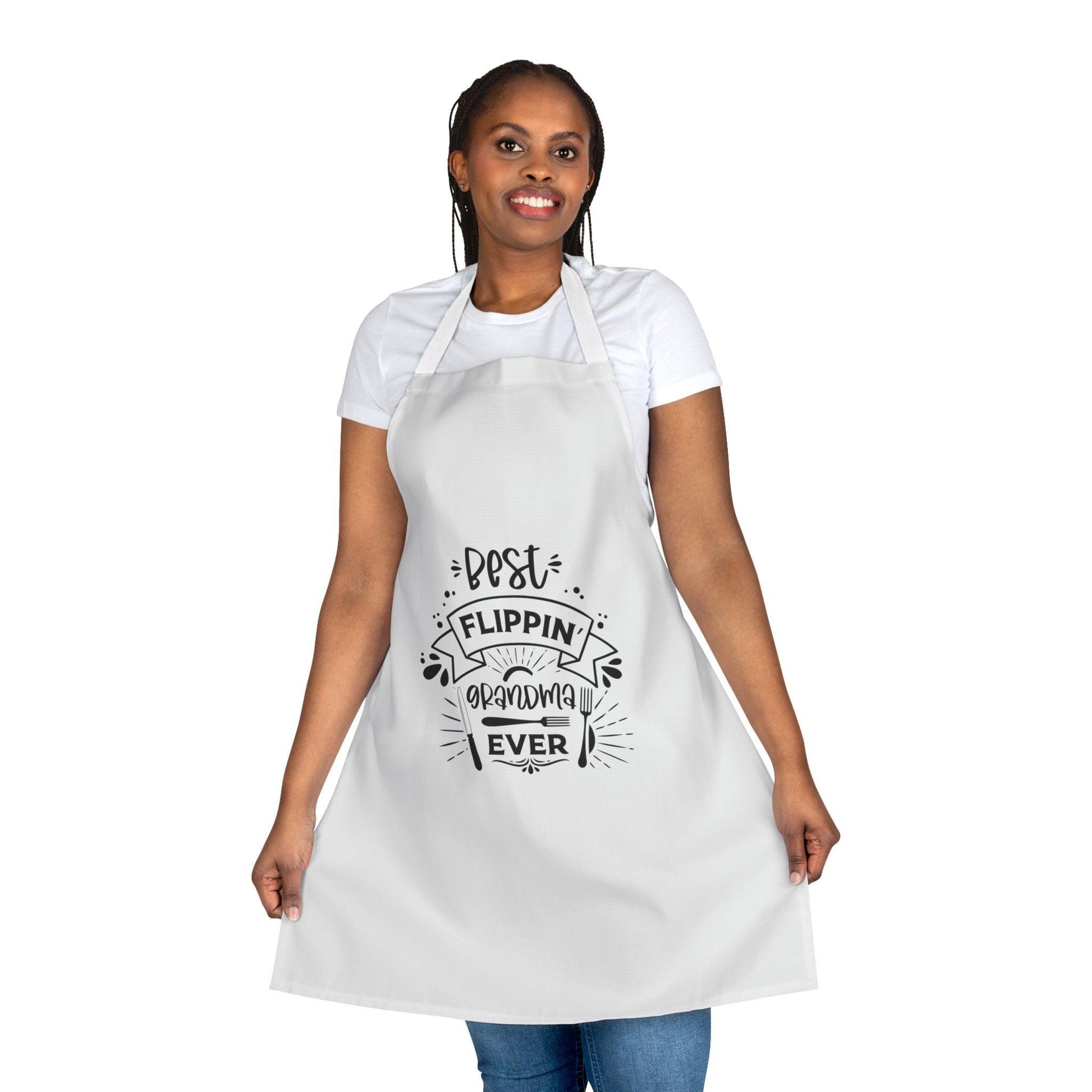 Grandma Kitchen Apron Best Flippin' Grandma - Mallard Moon Gift Shop