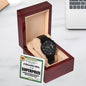Husband Wedding Day Gift - SuperPrize-Black Chronograph Watch - Mallard Moon Gift Shop
