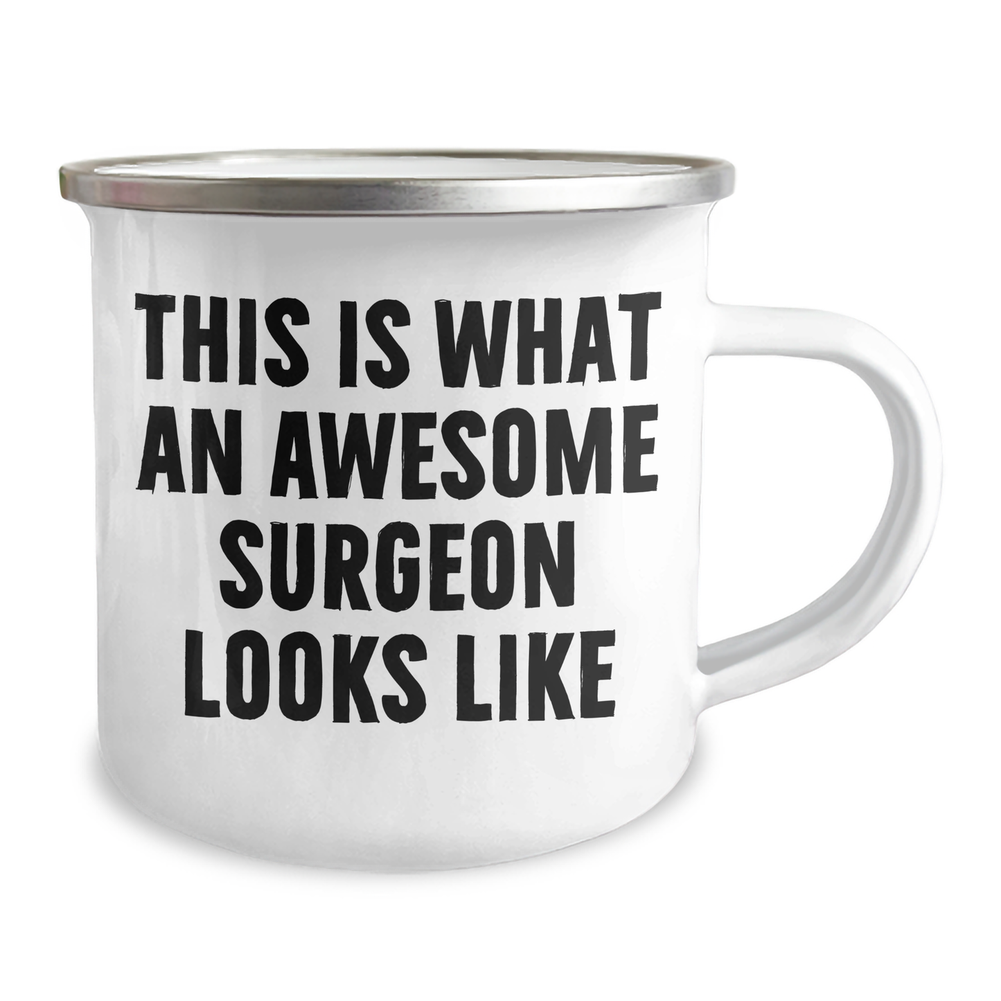 Surgeon Gifts from Men - This Is What An Awesome Surgeon Looks Like Funny Camping Mug for Father's Day Unique Gifts - Image 2