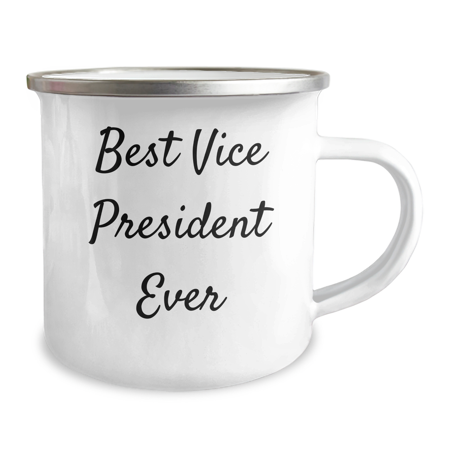 Funny Vice President Gifts, 'Best Vice President Ever' Camping Mug, Father's Day Unique Gifts from Friends to Vice President - Image 2