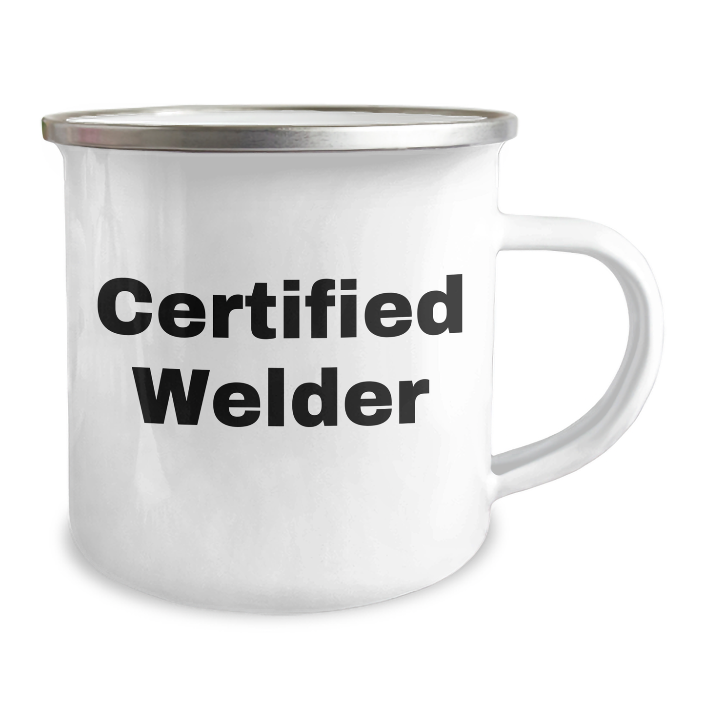 Welder Gifts: Funny 'Certified Welder' Camping Mug for Father's Day from Men to Friends - Image 2