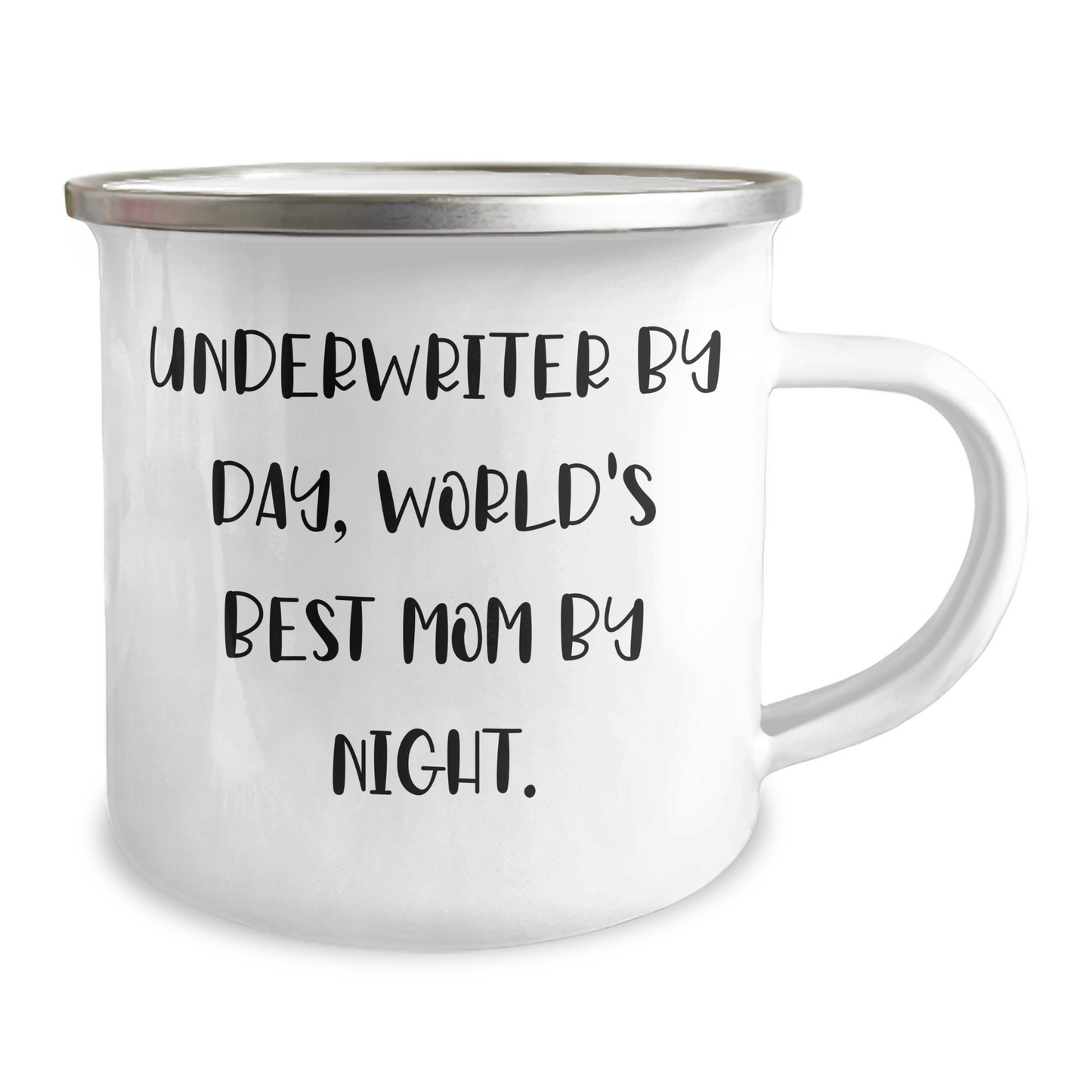 Underwriter Humor Gifts, Funny Camping Mug for Underwriter Mom, Gifts from Women for Underwriter Dad, Unique Father's Day Unique Gifts for Men - Image 2