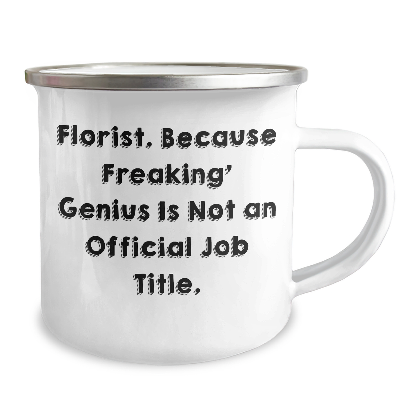 Florist Gifts from Friends, Funny Camping Mug for Florist, Inspirational Quote Graduation Unique Gifts - Image 2