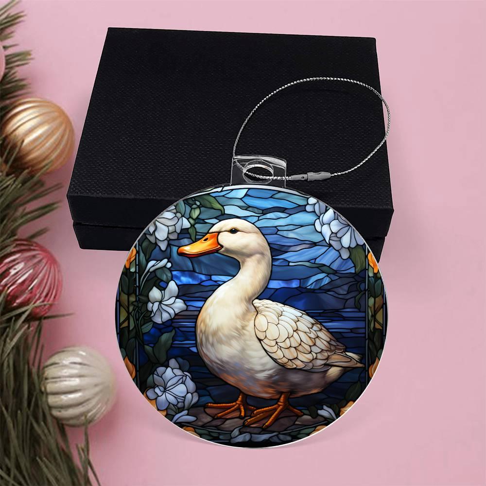Duck Acrylic Keepsake Ornament