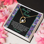 To My Amazing Grandma I am Grateful Forever Love Heart Pendant Necklace - Mallard Moon Gift Shop