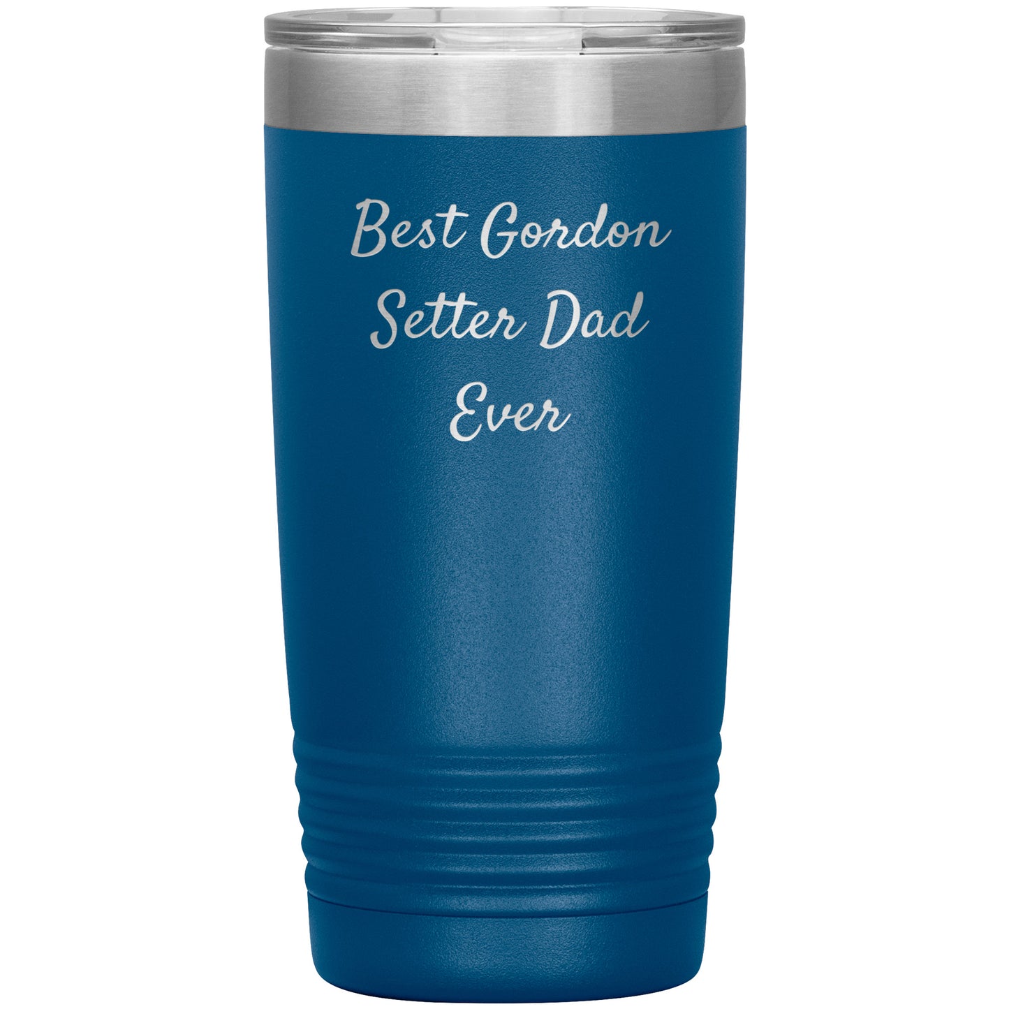 Gordon Setter Dad Ever Tumbler, Funny Gift for Men, Christmas Unique Gifts from Gordon Setter Dog Lovers, 20oz or 30oz Vacuum-Insulated Tumbler - Mallard Moon Gift Shop