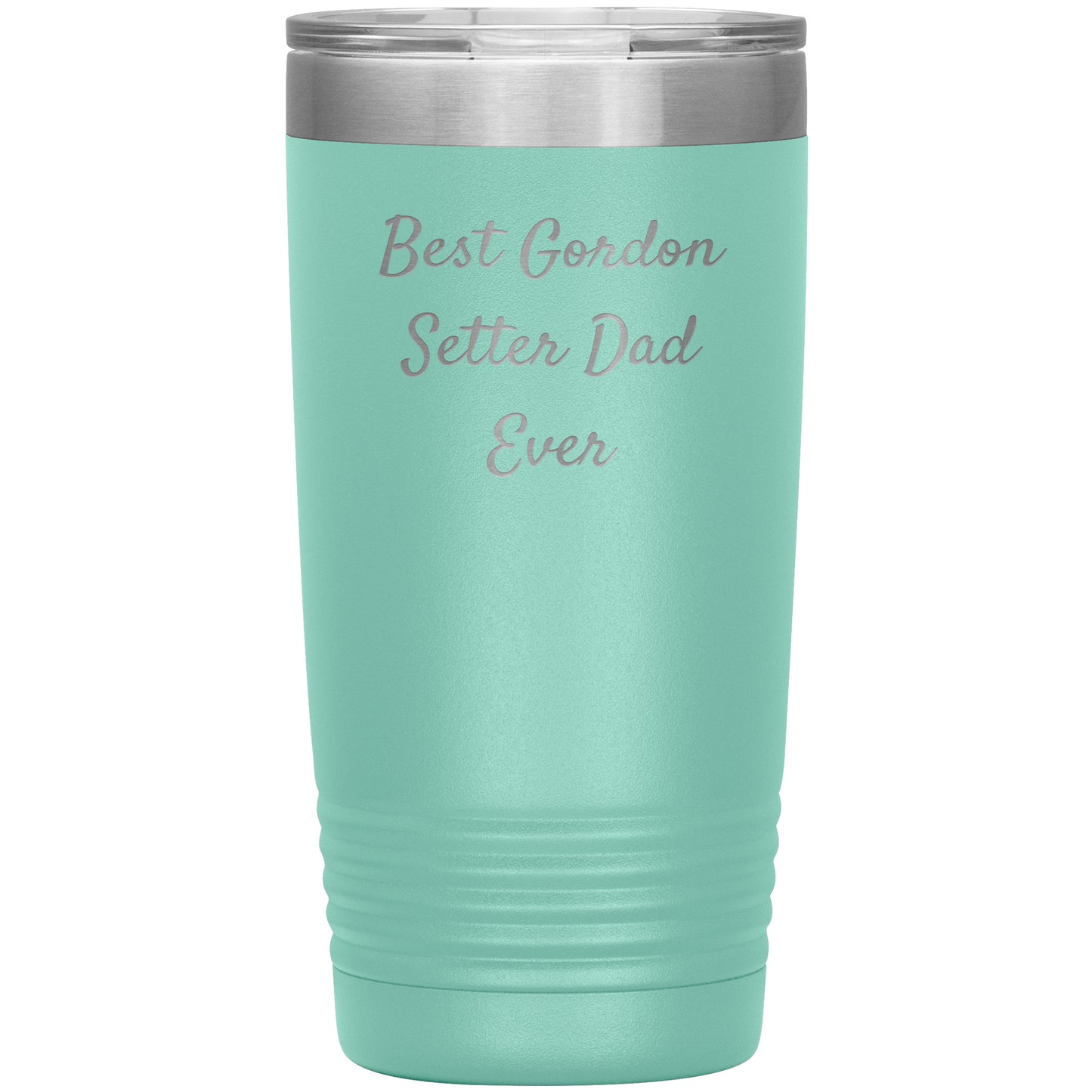 Gordon Setter Dad Ever Tumbler, Funny Gift for Men, Christmas Unique Gifts from Gordon Setter Dog Lovers, 20oz or 30oz Vacuum-Insulated Tumbler - Mallard Moon Gift Shop