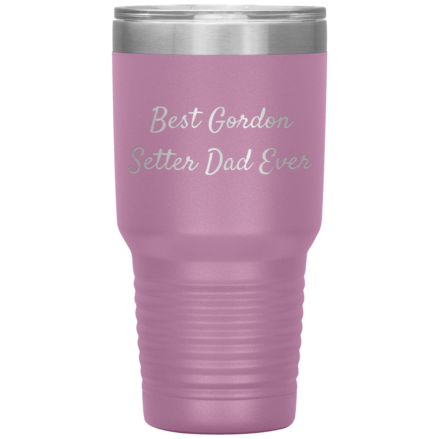 Gordon Setter Dad Ever Tumbler, Funny Gift for Men, Christmas Unique Gifts from Gordon Setter Dog Lovers, 20oz or 30oz Vacuum-Insulated Tumbler - Mallard Moon Gift Shop