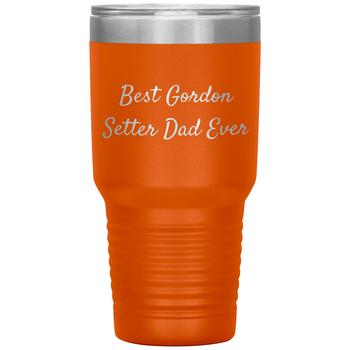 Gordon Setter Dad Ever Tumbler, Funny Gift for Men, Christmas Unique Gifts from Gordon Setter Dog Lovers, 20oz or 30oz Vacuum-Insulated Tumbler - Mallard Moon Gift Shop