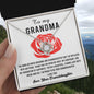 Gift For Grandma from Proud Granddaughter Love Knot Pendant Necklace - Mallard Moon Gift Shop