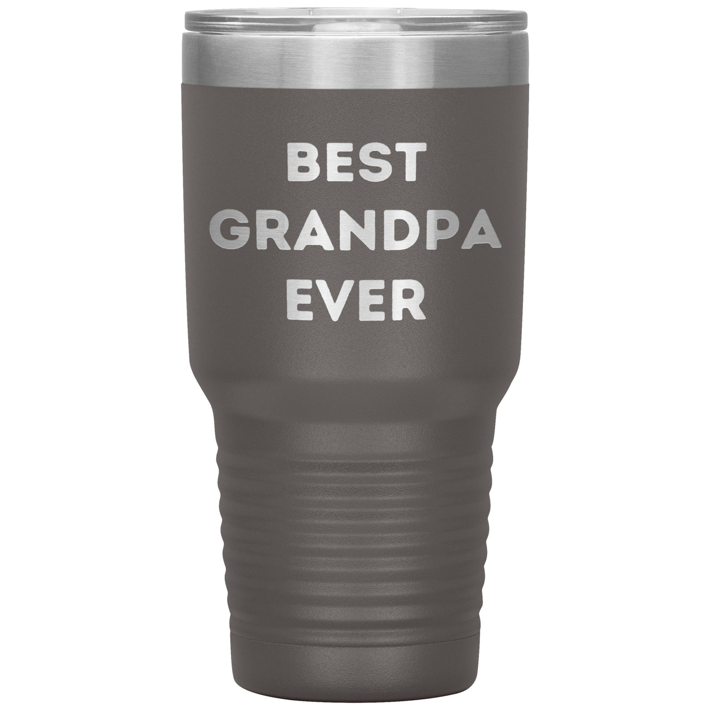 Grandfather Gifts - Best Grandpa Ever - Funny Stainless-Steel Tumbler - Mallard Moon Gift Shop