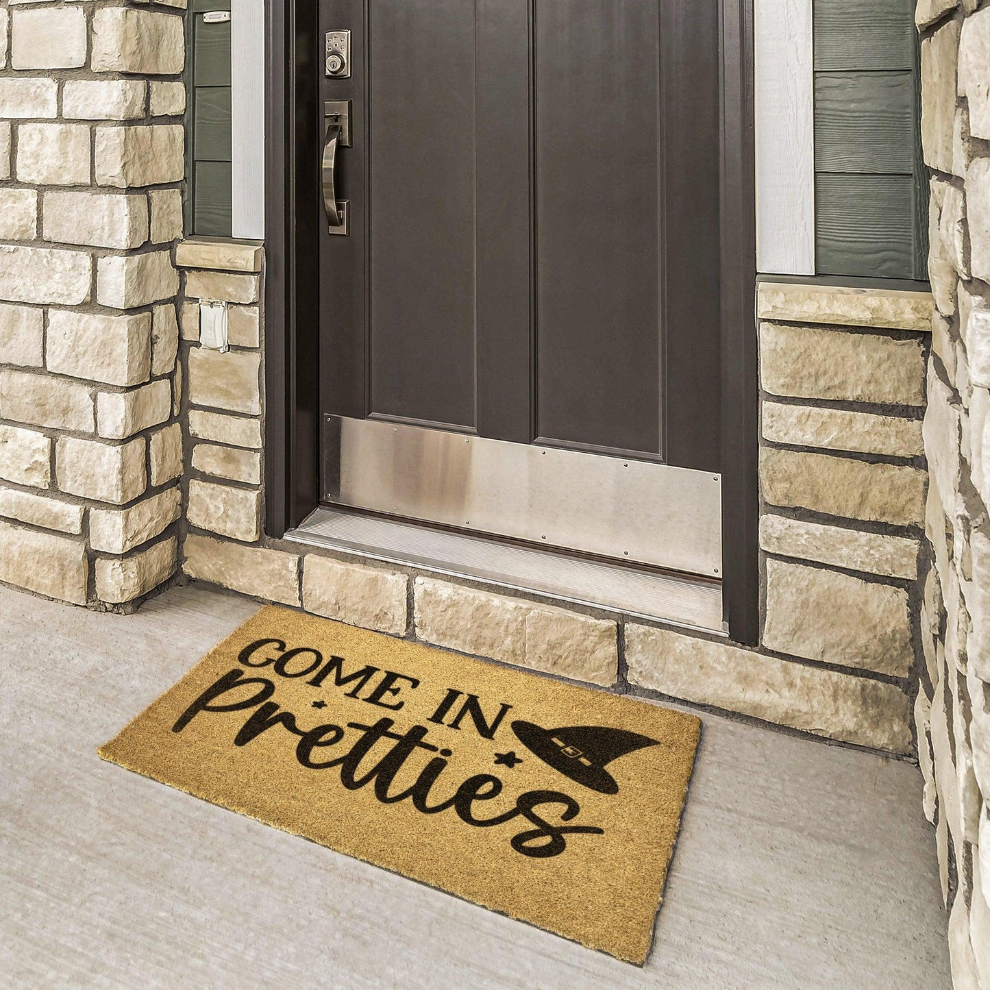 Halloween Decor - Come in Pretties - Doormat - Mallard Moon Gift Shop