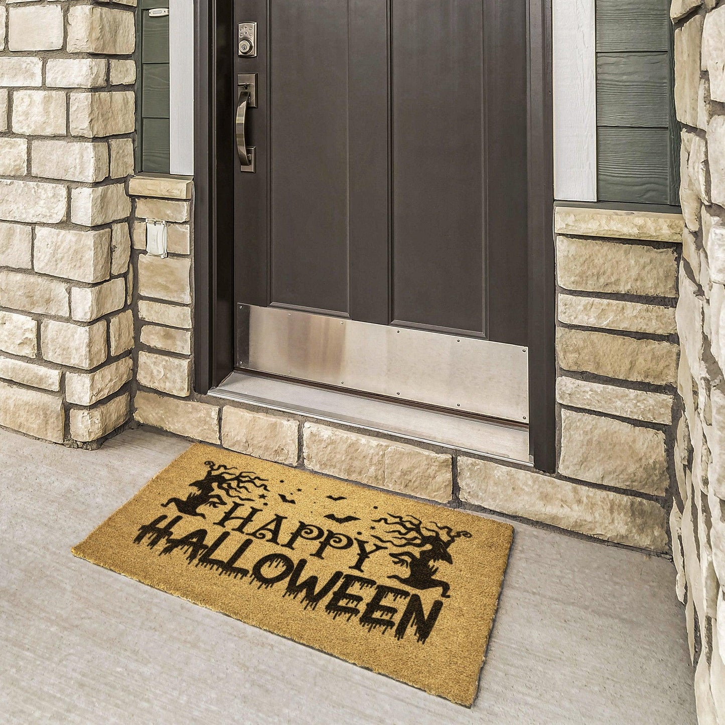 Happy Halloween Home Decor Outdoor Doormat - Mallard Moon Gift Shop