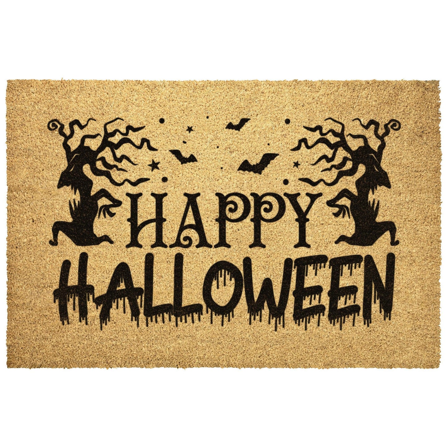 Happy Halloween Home Decor Outdoor Doormat - Mallard Moon Gift Shop