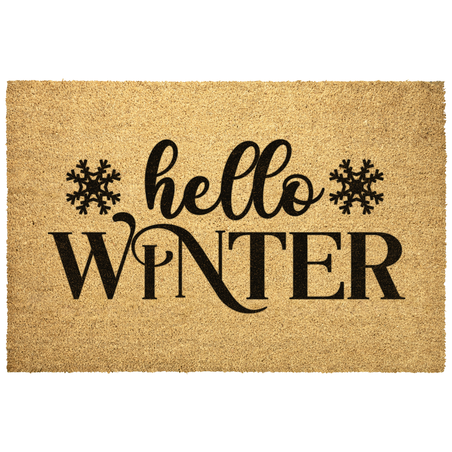 Hello_Winter_Coir_Doormat__Snowflake__Outdoor_Mat_Main_Mockup.png
