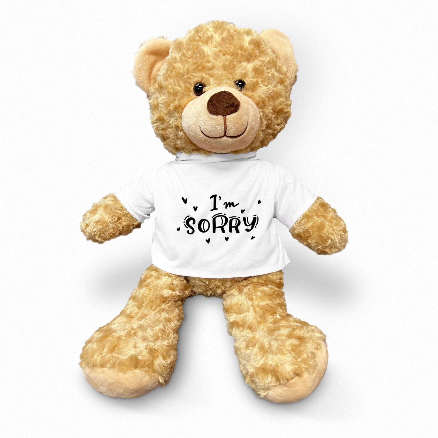 Apology Gift - I am Sorry - Plush Panda Bear with Tee Shirt - Mallard Moon Gift Shop