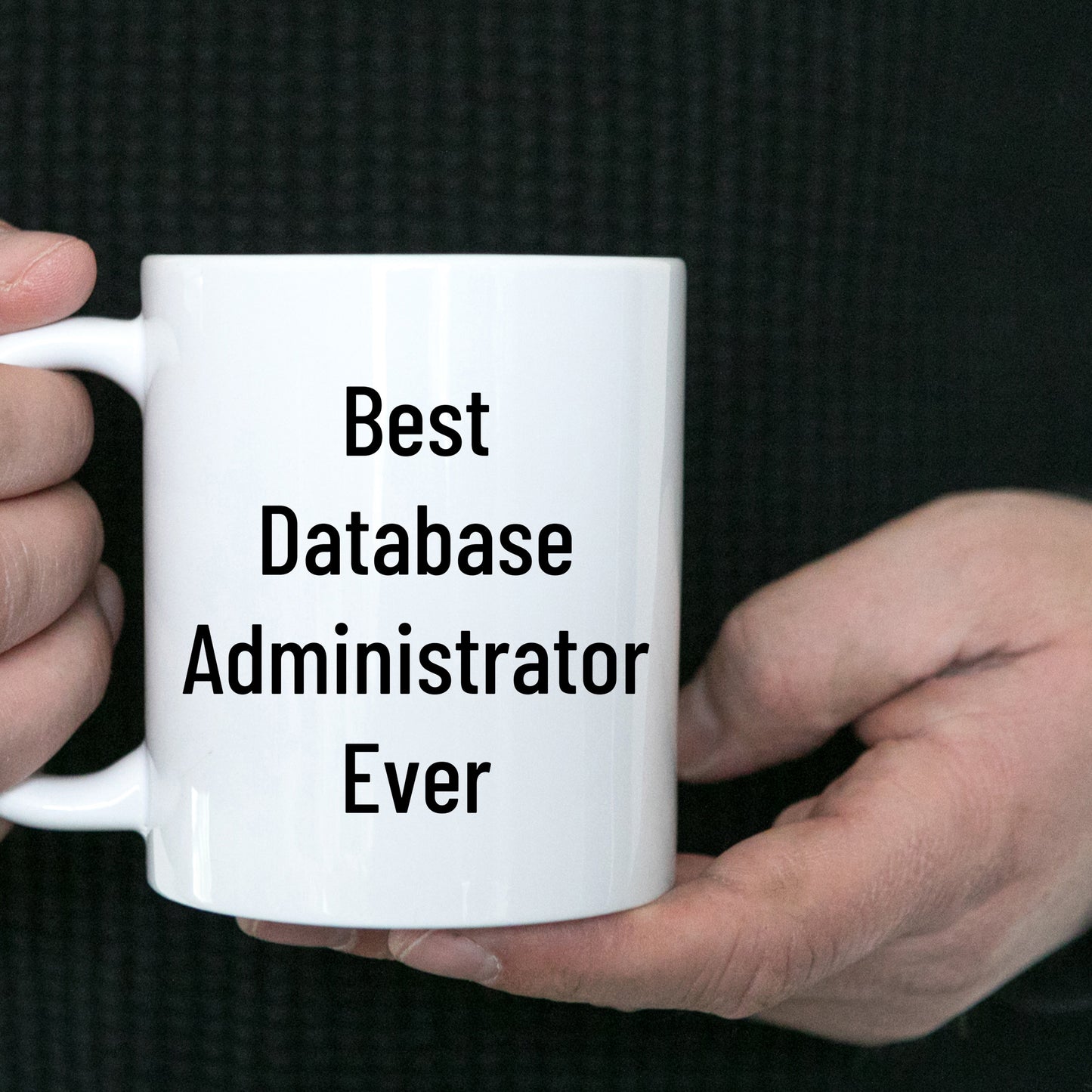 Funny Database Administrator Gifts for Men, Women, Friends, Coworkers - Best White Coffee Mug for Graduation - Mallard Moon Gift Shop