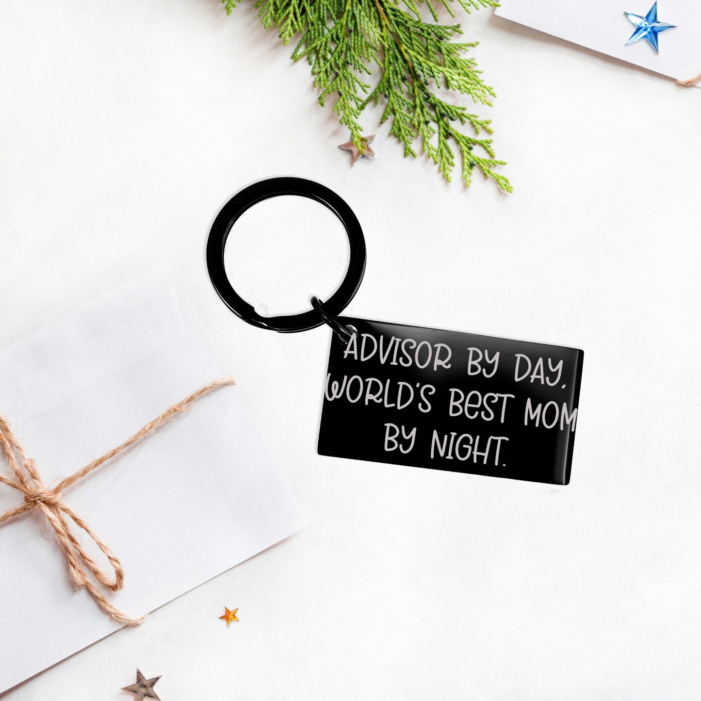 Advisor Gifts - Funny Keychain, Gifts from Mom, for Advisor, Graduation Unique Gifts - Mallard Moon Gift Shop