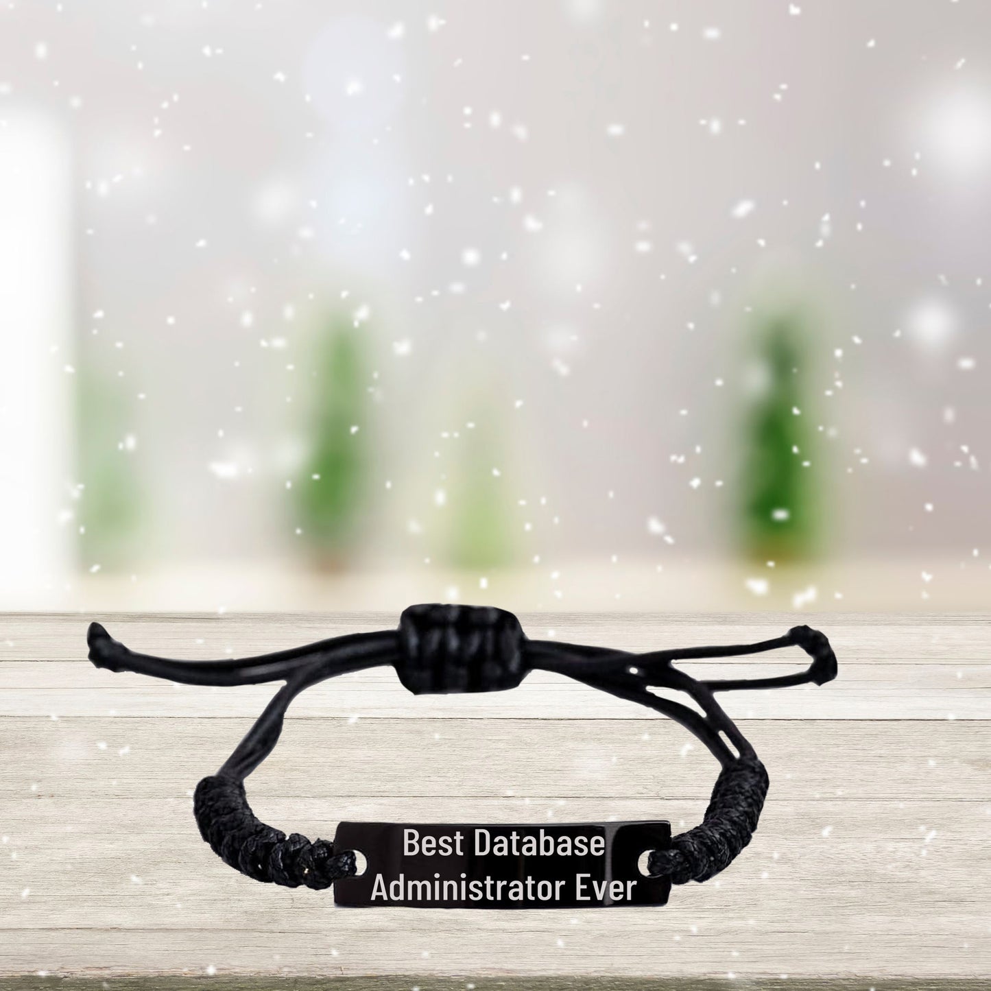 Best Database Administrator Ever Gifts from Friends to Men, Unique Graduation Rope Braces for Database Admin Professionals, Inspirational Quote Print