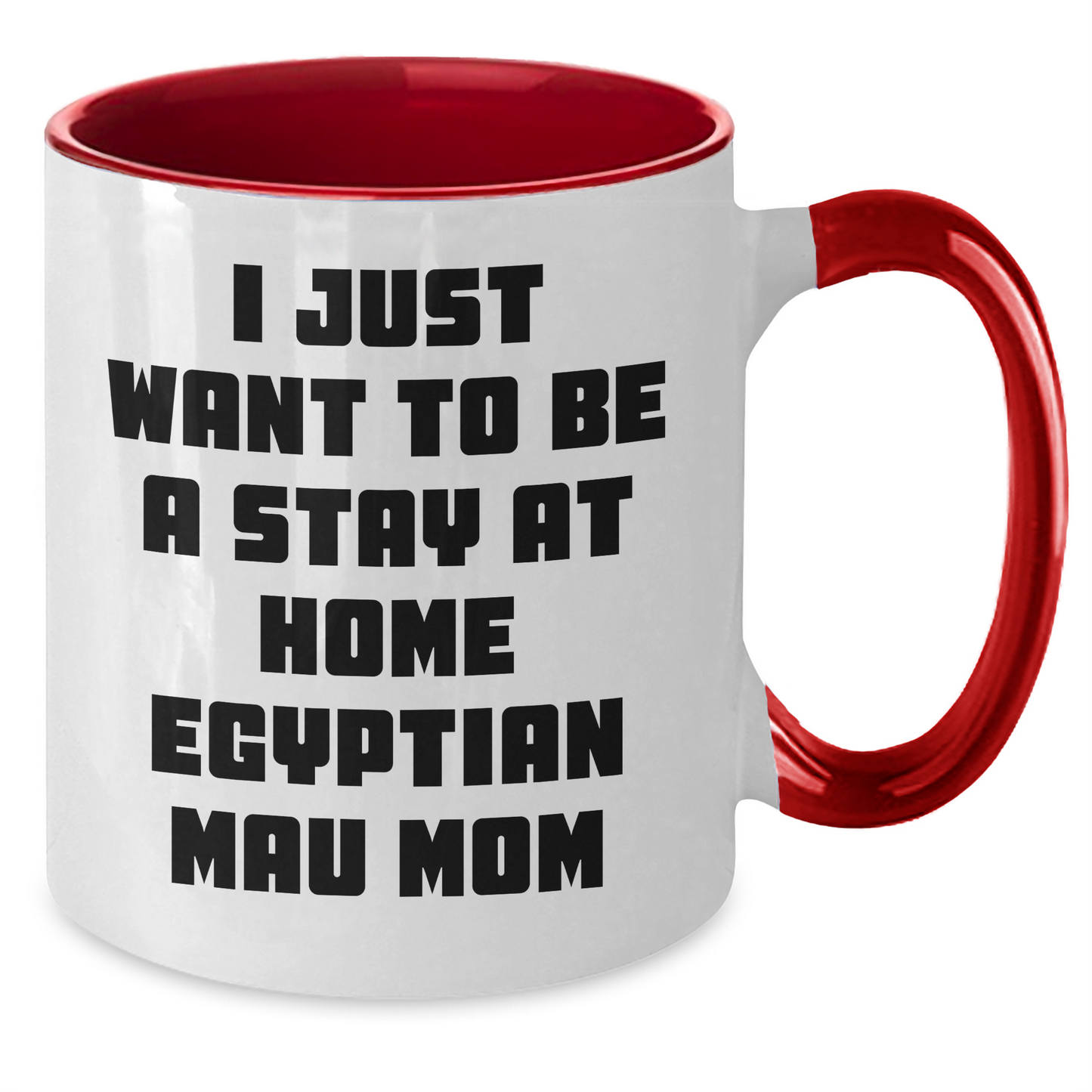 Funny Egyptian Mau Cat Mom Gifts, Two Tone Coffee Mug for Egyptian Mau Cat Lovers, Gifts from Men to Friends and Family, Perfect Father's Day Presents - Additional
