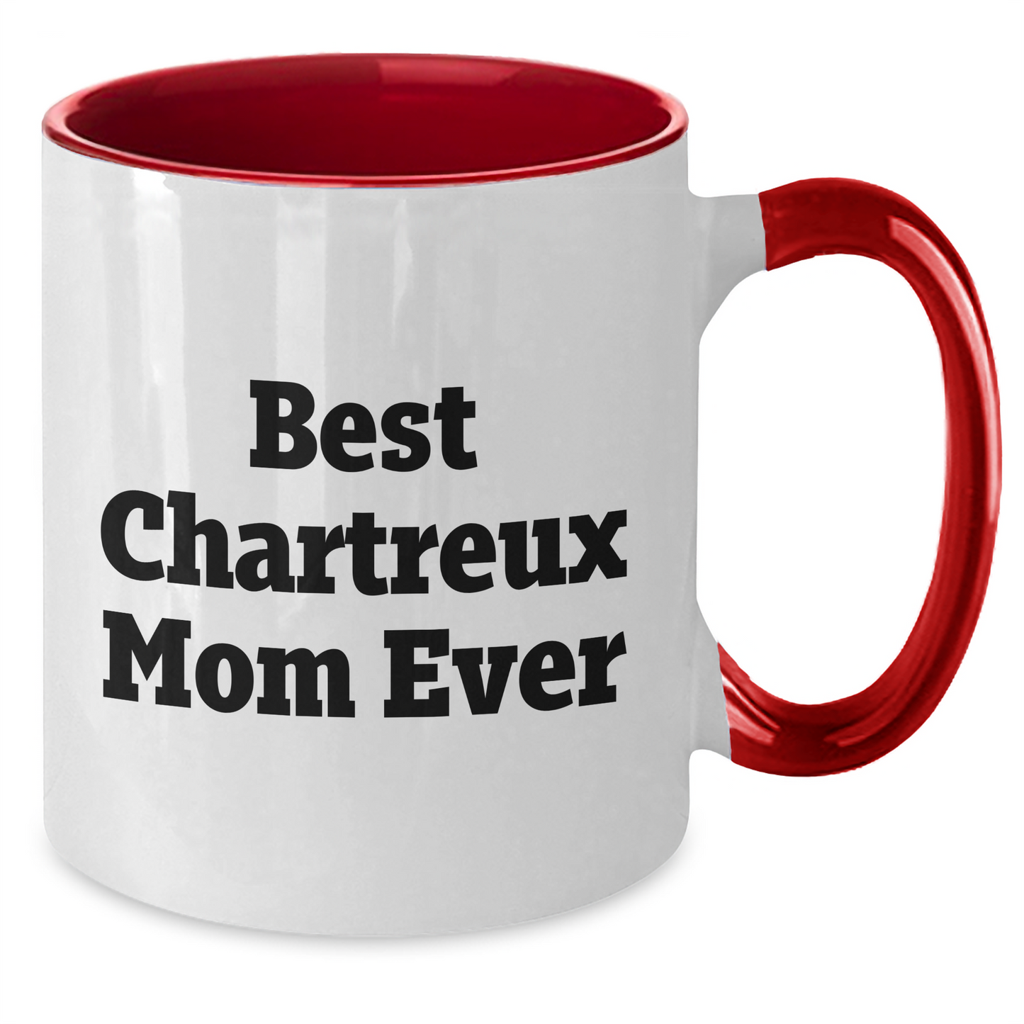 Funny Chartreux Cat Gifts for Men, Best Chartreux Mom Ever Two Tone Coffee Mug, Father's Day Unique Gifts from Mom, Gifts for Dad, Chartreux Cat Enthusiasts - Additional