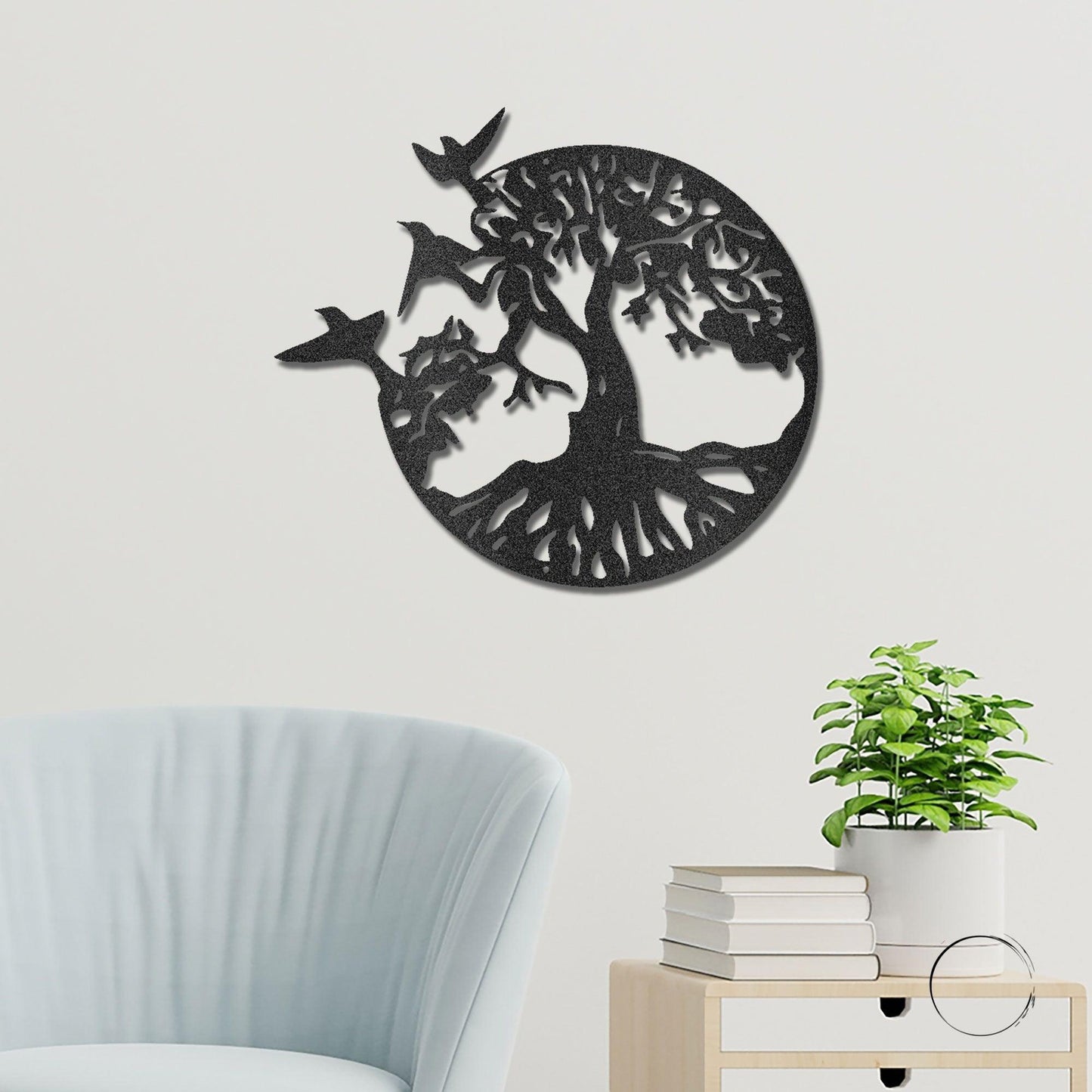 Take Flight Tree Indoor Outdoor Steel Sign - Mallard Moon Gift Shop