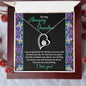 To My Amazing Grandma I am Grateful Forever Love Heart Pendant Necklace - Mallard Moon Gift Shop