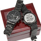 Best Man, Groomsman Wedding Proposal Custom Engraved Chronograph Wristwatch It's Time To Suit Up Will You Be My - Mallard Moon Gift Shop