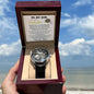 Graduation Gift for Son Personalized Openwork Watch I Will Always Love and Believe in You - Mallard Moon Gift Shop