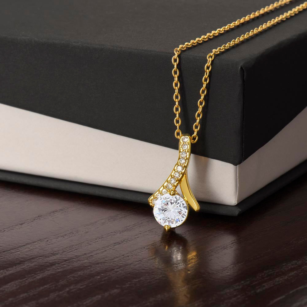 Gift for Mother-in-law - You Wisdom and Experience - Alluring Beauty Pendant Necklace - Mallard Moon Gift Shop