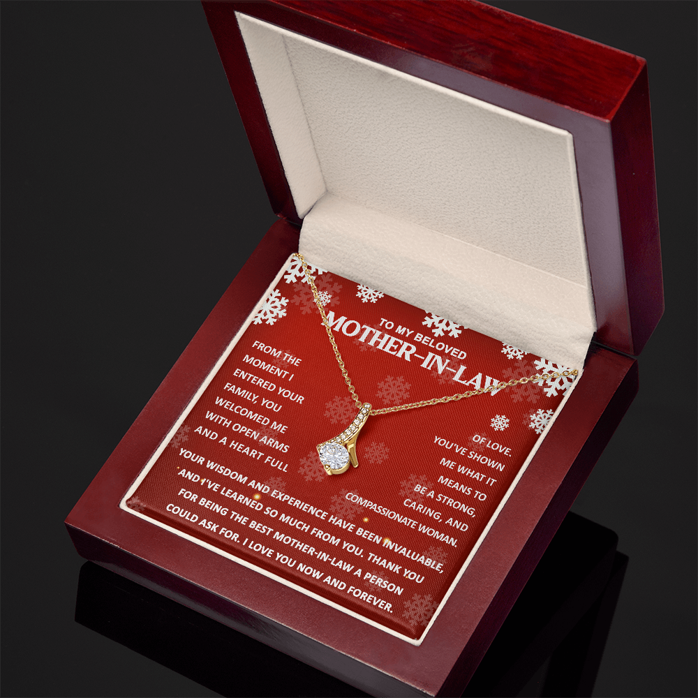 Gift for Mother-in-law - You Wisdom and Experience - Alluring Beauty Pendant Necklace - Mallard Moon Gift Shop
